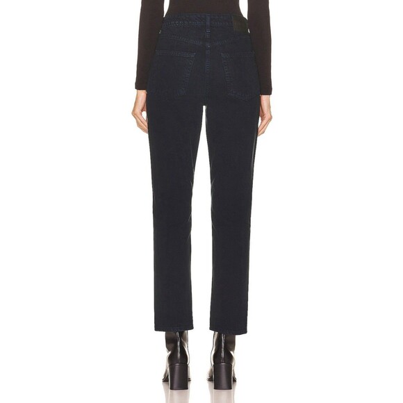 GRLFRND The Karolina Button Fly High Waist Black Denim Jeans Size 27 Nine Lives - Picture 2 of 14